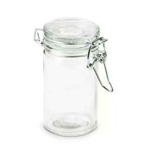SMALL AIRTIGHT CRYSTAL JAR 70ML