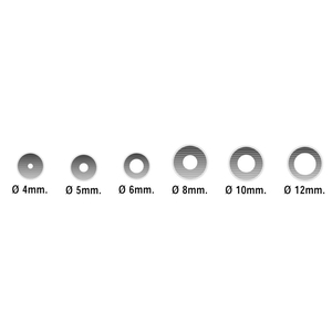 6 PLAIN ROUND S.STEEL TUBE SET 68996