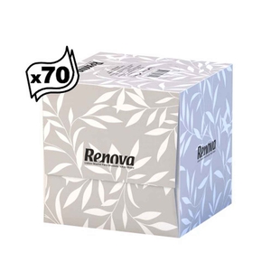 LENÇO FACIAL RENOVA BLK CUBO 18X70 SERVIÇOS