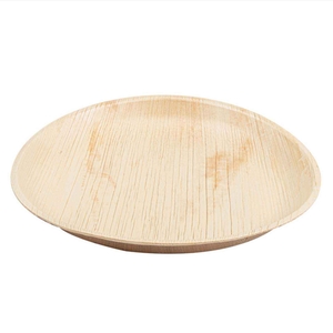 PRATO FOLHA PALMA Ø25xH2.5CM  PACK 25UN