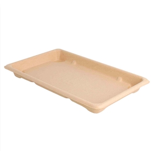 PACK 50 BANDEJAS SUSHI ''BIONIC'' 21,3x13,3x1,5 CM