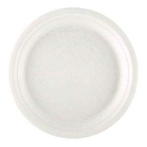 BAGAZO BIONIC WHITE PLATE Ø23X2CM PACK 1000UN
