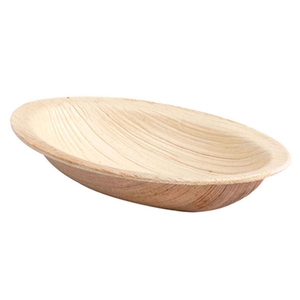 TAÇA OVAL ARECA 9X6X1.5CM 230.59 C/25