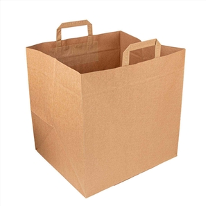 KRAFT BAG WITH WINGS 36 + 31X36CM PACK 125UN