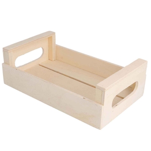 CAIXA MADEIRA BUFFET C/ASAS 20.5X12.5X6.5CM
