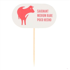 PALITO VERMELHO CONF.CARNE MAL PASSADA112.09 C/100