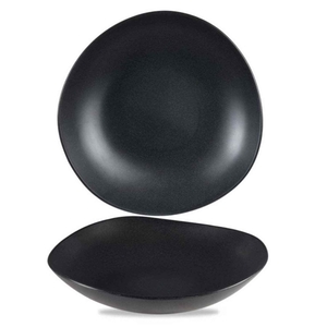 MELAMINA BUFFET TRACE BLACK GRANITE BOWL 38CM 