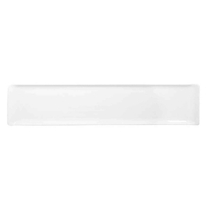 MELAMINA BUFFET TRAVESSA BRANCA 46X10CM