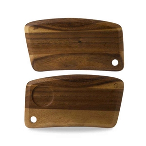 RUSTIC ACACIA WOOD TRAY 31X17CM