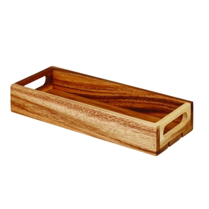 WOOD CAIXA MADEIRA RECTANGULO 30X12X4.8CM