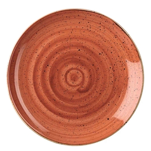 STONECAST SPICED ORANGE COUPE PLATE ø16.5CM