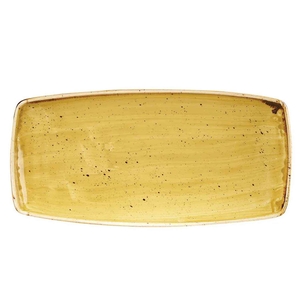 STONECAST MUSTARD SEED YELLOW TRAVESSA 29.5X15CM