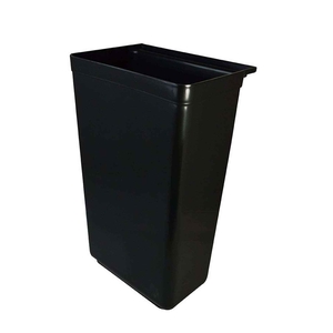 BLACK BASKET 33X23X56CM