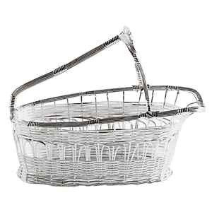 S.STEEL WINE BASKET