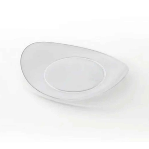 TRANSPARENT TASTING PLATE ø10CM PACK 50UN