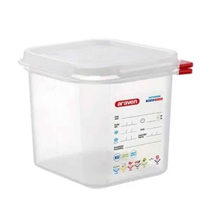 CAIXA HERMETICA GN 1/6 176X162X150MM 2.6L