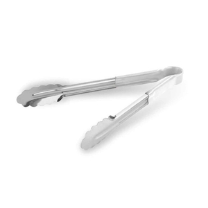 PINÇA JUMBO 24cm C.SILICONE BRANCA P358241