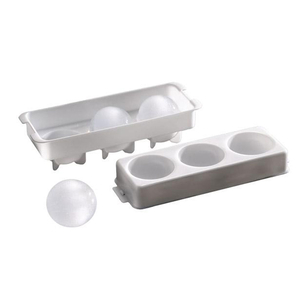 MOLDE P/3 ESFERAS GELO PP D.6CM 100ML 12990