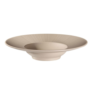 PRATO PASTA MELAMINA Ø29CM NERO BEIGE 85406