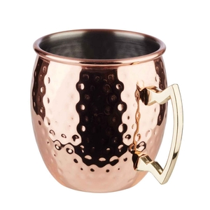 BARREL COPPER MUG Ø9XH10CM 55CL