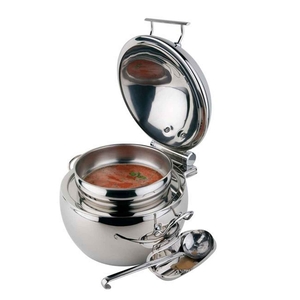 PANELA SOPA INOX 10LT C/SUPORTE COLHER 12399