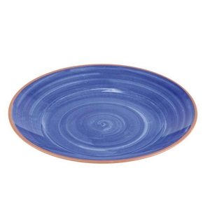 PRATO MELAMINA AZUL 40.5CM LA VIDA 84170