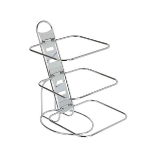 EXPOSITOR INOX 3 ANDARES 31.5X41.5XH48CM 11527