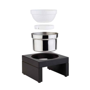 CONJ BUFFET REFRIGERADO 27.5X27.5 BASE WENGE 14981