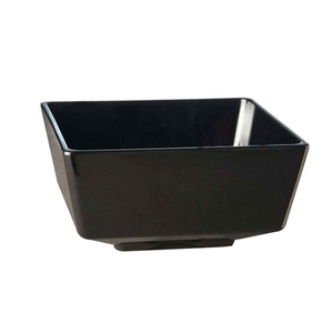 TAÇA QUADRADA MELAMINA PRETA FLOAT 5,5CM 83911