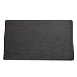 MELAMINE BLACK SLATE GN 1/2 325X265MM