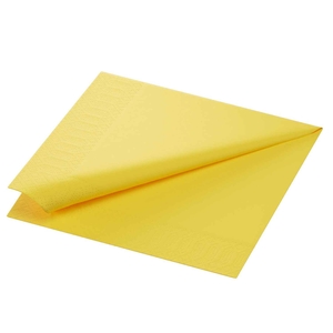 NAPKIN 40X40 YELLOW TISU PACK 1000UN