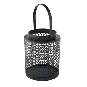 METAL BLACK CANDLE DOOR 2085X165MM