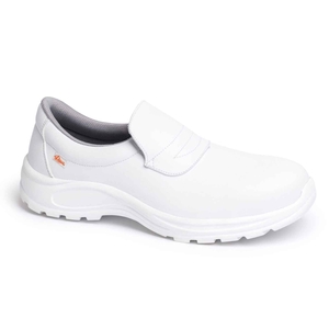 SAPATO BRANCO LISO BIQ AÇO 29057 TAM 44