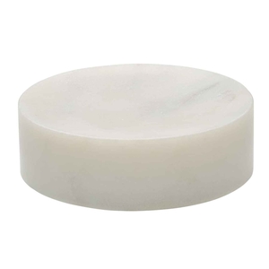 BASE MARMORE BRANCA Ø13XH4.3CM 31 7601
