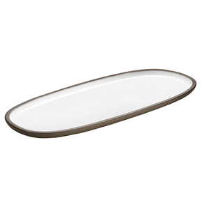 PRATO OVAL RENEW WHITE 30X18CM 01 2030
