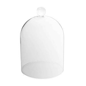 GLASS CLOCHE Ø9XH12.5CM