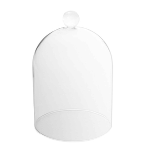 GLASS CLOCHE Ø17XH24.5CM