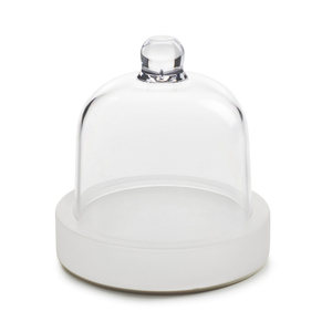 BASE ICE BRANCA Ø10.6CM C/CAMPANULA H11CM 661515