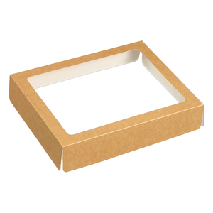 TAMPA FENIX CARTAO KRAFT 320X260XH65MM C/JANELA ES35826 C/25