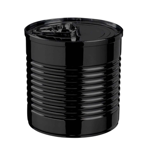 LATA CONSERVA PRETA C/ TAMPA 60ML Ø5x5 PACK 25UN