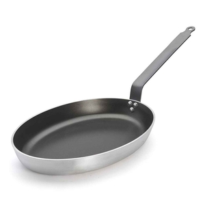 FRIGIDEIRA ALUMINIO ANTIADERENTE OVAL 40X28CM