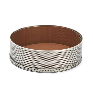 FORMA Ø24XH6.5CM INOX PERFURADA C/FOLHA 3213.24