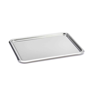 RETANGULAR STAINLESS STEEL TRAY 24X19