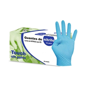 BLUE NITRILO GLOVE - SIZE XL - PACK 100UN