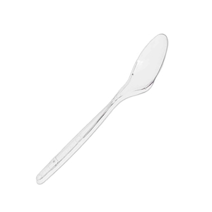 COLHER MINI TRANSPARENTE 100MM C/250 (C5000)