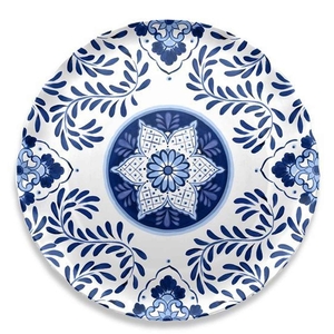 BANDEJA MELAMINA SANTORINI Ø40.6CM TSA4VAT/40