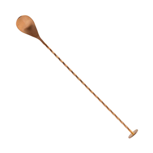 COLHER COCKTAIL INOX PVD BRONZE 27.5CM 11821