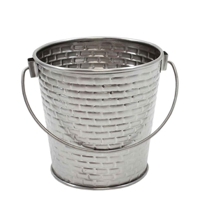 BRICKHOUSE S.TEEL BASKET W/WING Ø10.5X9.5CM