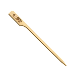 BAMBOO OAR PICK 11.5CM ALLERGY PACK 100UN