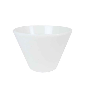 VELOCITY WHITE MELAMINE CONIC BOWL ø13X8CM